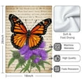 thumbnail image 3 of 2 Pcs Funny Kitchen Towels,Vintage Butterfly and Flower Microfiber Dish Towels,Kitchen Tea Towels,Kitchen Towel Set (18" X 26"), 3 of 3