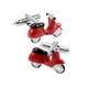 thumbnail image 3 of Gemelos de Motocicleta Jinwen de Novedad de Metal Regalo Divertido Rojo, 3 of 5
