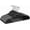 Black, variant on Plastic Hangers 50 Pack with Non-Slip Design,0.2 Inches Thick, 360°Swivel Hook Space Saving Organizer for Bedroom Closet,Shirts,Pants(White- S Shaped)