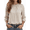 Apricot, variant on SOMER Button Down Shirts for Womens Dressy Casual Silky Printed Wrinkle-Resistant Long Sleeve Shirts Blouses Tops