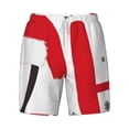 thumbnail image 4 of Lsque Mens Swim Trunks HOHOHO Christmas Pattern - Bathing Suit Compression Liner - Beach Swim Shorts Swimwear - (S-3XL) - Stretch Quick Dry -XX-Large, 4 of 9