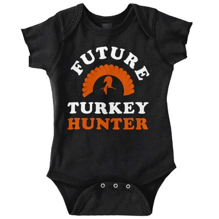 

Future Hunter Cute Hunting Family Romper Boys or Girls Infant Baby Brisco Brands NB