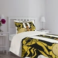 thumbnail image 3 of Ambesonne Kabuki Quilted Bedspread Set 2 Pcs, Character Actor Art, Twin Size, Multicolor, 3 of 5