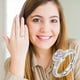 thumbnail image 4 of Ajustable de apertura de color rosa en forma de corazón Anillo de joyería Anillos, 4 of 8
