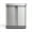 1, variant on Liter / Gallon Rectangular Dual Compartment Recycling Step Brushed Stainless with Soft-Close Plastic Lid Kitchen Trash Can