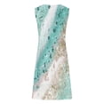 thumbnail image 4 of Puntoco Vestidos Mujer Verano Mujer Playa Impreso Elegante Estilo Casual Vestido con Cuello En V con Correa, 4 of 5