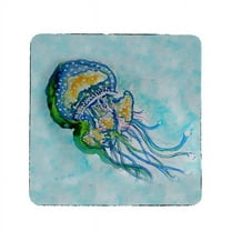 Betsy Drake CT056 Jellyfish Coaster - Set of 4