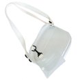 thumbnail image 2 of 1 bolso bandolera transparente de gelatina, bolso de hombro individual (transparente), 2 of 7