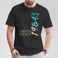thumbnail image 2 of Vintage 40th Birthday T-Shirt – Limited Edition July 1984 Shirt, Retro 1984 Born Celebration Tee, Classic 40th Birthday Gift Apparel, 2 of 3