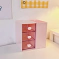 thumbnail image 3 of Multi-Drawer Desk Organizer with Transparent Design, Compact Stationery Storage for Home Office, School & Classroom Supplies, 3 of 8