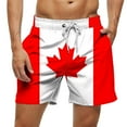 thumbnail image 2 of QATAINLAV Mens Big and Tall Board Shorts Fashion Flag Graphic Swim Trunks Summer Casual Drawstring Quick Dry Beach Shorts Bathing Suit Swimwear Multicolor M Gifts for Mom, 2 of 7