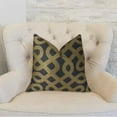 thumbnail image 3 of Plutus Coussin Graphique Labyrinthe Fait Main, (20 Pouces x 30 Pouces Queen), 3 of 3