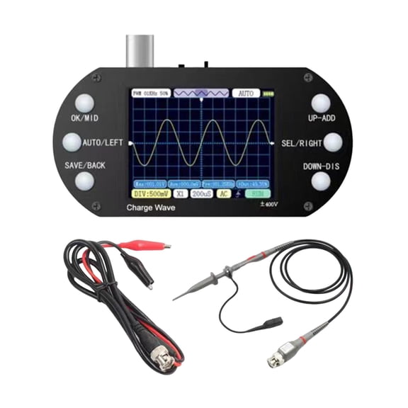 Digital Oscilloscope Voltage Continuity Tester for Scientific Research with Probe