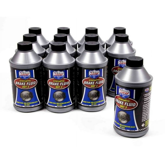 Brake Fluid Dot 3 Case 12x12oz