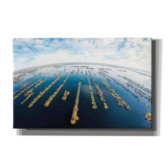 Epic Graffiti 'Water World' by Martin Podt, Giclee Canvas Wall Art, 40"x26"