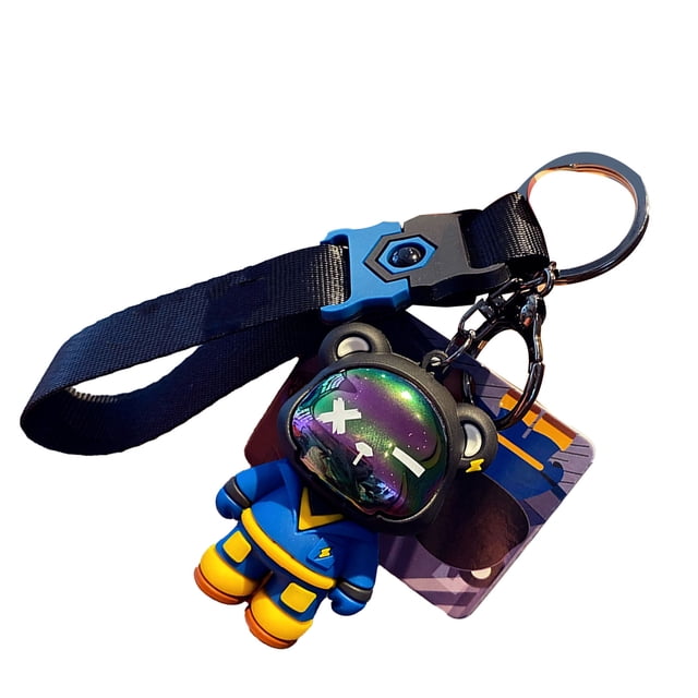 Llaveros de Metal Oso lindo Jadeshay Llavero de oso A
