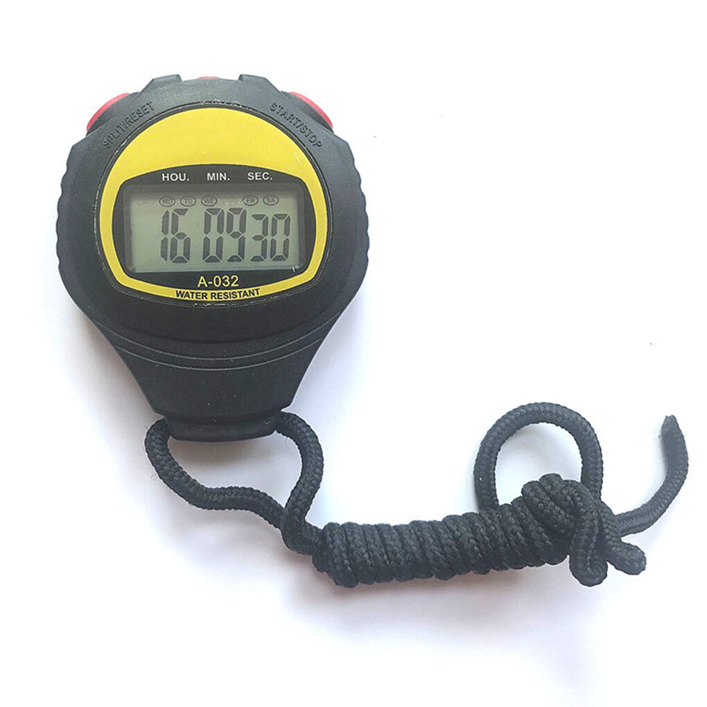 Large Display Electronic Stopwatch Professional Running Timer Sports Referee Timer - image 3 of 7