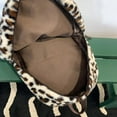 thumbnail image 5 of Fuzzy Cheetah Cute Backpack, Y2k Purse Fleece Chic Bookbag Trendy Aesthetic Coquette Daypack 90s Purse, 5 of 8
