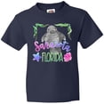 thumbnail image 3 of Inktastic Sarasota Florida Cute Swimming Manatee Youth T-Shirt, 3 of 5