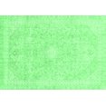 thumbnail image 1 of Ahgly Company Indoor Rectangle Abstract Emerald Green Modern Area Rugs, 2' x 3', 1 of 4