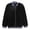 Noir - Noir, variante sur Ideology Veste en Molleton Côtelé à Rayures pour Homme, Gris, Grand