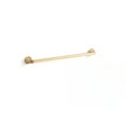thumbnail image 3 of KOHLER Cursiva 24 in. Towel Bar in Vibrant Brushed Moderne Brass, 3 of 5