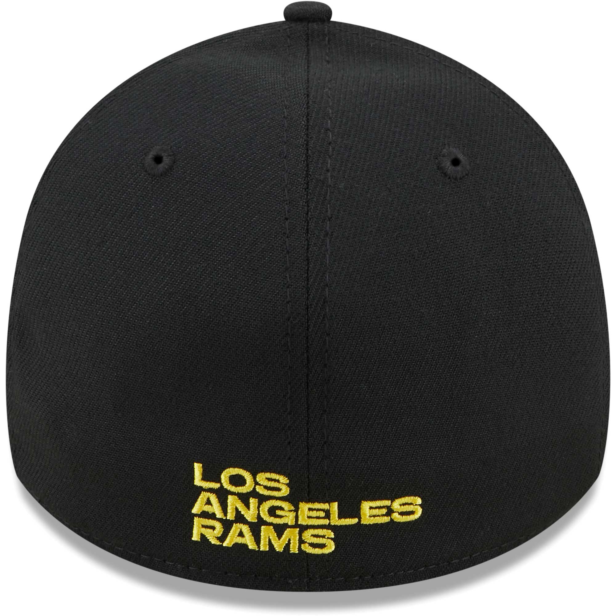 Men's New Era Black Los Angeles Rams Flawless Stripe 39THIRTY Flex Hat - image 4 of 5