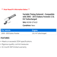 thumbnail image 2 of Variable Timing Solenoid - Compatible with 2006 - 2009 Subaru Outback 2.5L H4 Turbocharged 2007 2008, 2 of 2