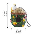 thumbnail image 2 of Comedero para pájaros de resina para exteriores, ideal para patio, jardín y decoración., 2 of 14