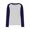 Navy#women raglan baseball tee long sleeve, variant on lcziwo Women's Color Block Tops Casual Baseball Round Neck Tshirts Trendy Raglan Pullover Top Cute Long Sleeve Blouses 2026 Wine,L