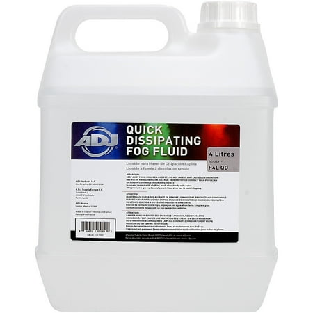 ADJ F4L QD, Quick-Dissipating Fog Fluid - 4 Liters