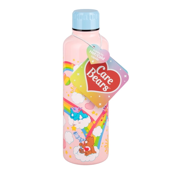 Botella Metálica Paladone Care Bears 600 ml con Tapa de Rosca