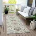 thumbnail image 6 of Addison Rugs Chantille Indoor/Outdoor Transitional Geometric, Abstract Ivory Washable Runner Rug, 2'3" x 7'6", 6 of 6