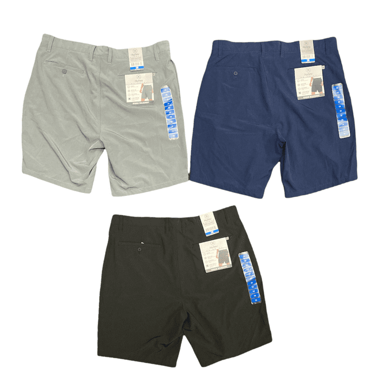 Hurley Men's Quick Dry Classic Fit Hybrid Walk Shorts (Black Hurley Men's Quick Dry Classic Fit Hybrid Walk Shorts (Black