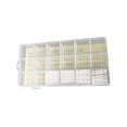 thumbnail image 4 of Kit de bobinas de hilo de bordado de plástico 18 bobinas de hilo de punto de cruz de rejilla con caja de almacenamiento Sweethay HA8838-00B, 4 of 6
