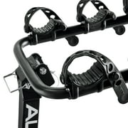 Allen Sports Locking 4-Bicycle Hitch Rack, Fits 2 Receiver Hitch, 140 lbs. Capacity, Black