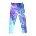 thumbnail image 5 of Odeerbi 3-8 Años Leggings Niñas Estampado Cielo Estrellado Mallas Elásticas Pantalones Verano Starlit Cintura Alta Suave Pantys, 5 of 5