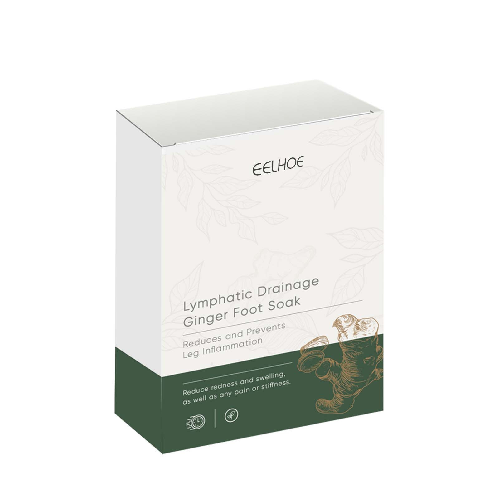 Thsue Ginger Foot Bath Bag Foot Bath Spa Powder Foot Bath Powder Foot