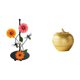 thumbnail image 1 of Soporte de papel higiénico,Soporte para toallas de papel de encimera,Escultura de frutas,Figura decorativa de frutas para decoración del hogar,Estatua decorativa de resina, 1 of 8