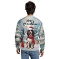 thumbnail image 5 of Merry Christmas English Springer Spaniel Enjoys Woofmas Winter Xmas Holiday All Over Print 3D Sweatshirt Unisex Merch Springers Dog Lover Gifts - 02022, 5 of 6