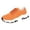 Orange, variant on Women's Casual Shoes for Daily Wear Breathable Round Toe Sneakers with Comfortable Mid-Cut Heel for Seasonal Outdoor Activities and Travel
