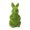 D, variant on Green Fuzzy Flocked Bunny Easter Holiday Spring Decor Rabbit Figurines Garden Artificial Animal Moss for Indoor Table Home, Kitchen, Shelf Decorations Furry Covered Rabbit