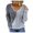 Gray, variant on Vedolay Womens 2023 Sweaters Womens 2023 Long Lantern Sleeve Halter Neck Cutout Knit Pullover Sweater,Gray M