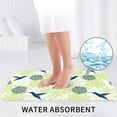 thumbnail image 6 of Bathroom Rugs Sets 3 Piece - Art Deco Hummingbird Absorbent Non Slip Bath Mats, U-Shape Toilet Lid Cover, Contour Mat, Soft Washable Shower Mats Bath Rug Mat for Bathroom Tub Toilet, 6 of 7