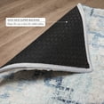 thumbnail image 6 of Addison Rugs Dream Shag Premium Machine Washable Transitional Tribal Blue Rectangle Rug, 9' x 12', 6 of 8