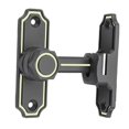 thumbnail image 3 of Cerradura de pestillo de puerta de 90 grados y 180 grados, cerradura de puerta segura para exteriores Gris Luminoso, 3 of 9