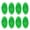Green, variant on 8Pcs/set Bikes Wheel Reflectors Bikes Reflectors Suitable for Bikes Safety Warning