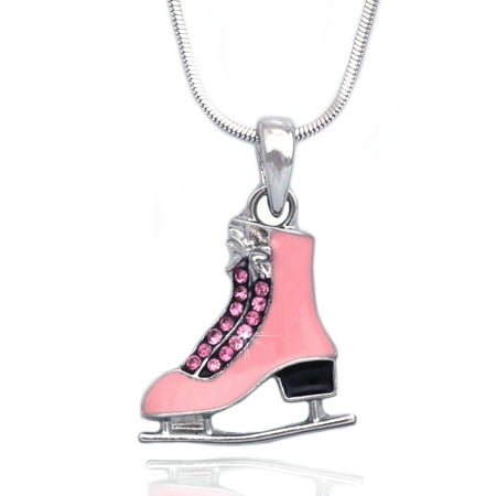 Coco Ice - cocojewelry Ice Figure Skating Shoes Skate Pendant Necklace Jewelry