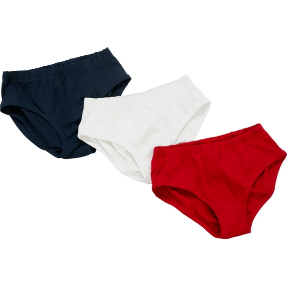 Chassé Girls Basic Cheerleading Briefs - Comfortable Lightweight Fit (Black, YXS)