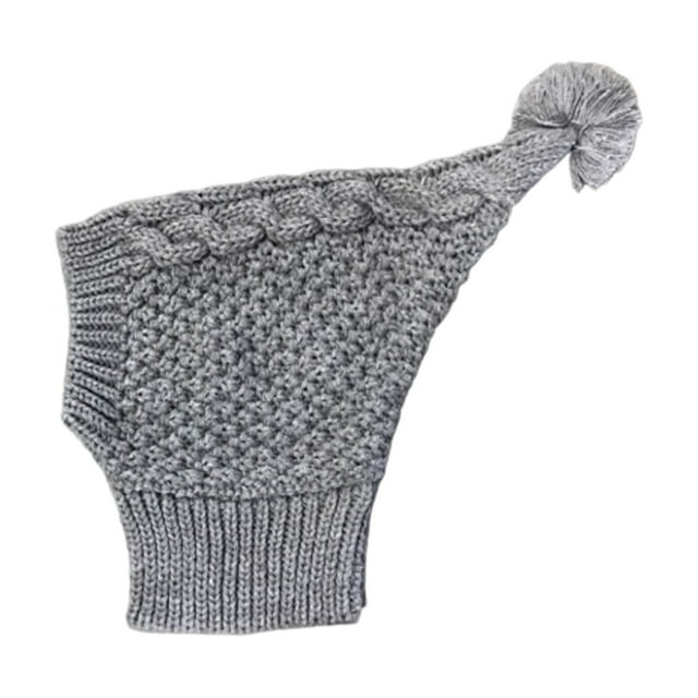 Winter Knitted Hat Fashionable Cold Weather Neck And Ear Warmer For Cat Parties Pet Supplies